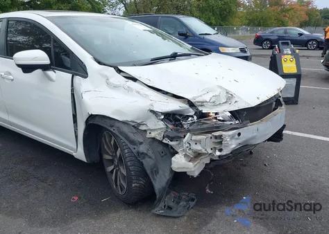 2014 Honda Civic Ex-L from USA, damaged, VIN 19XFB2F92EE248240